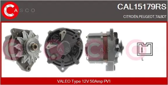 Alternator (CAL15179RS)