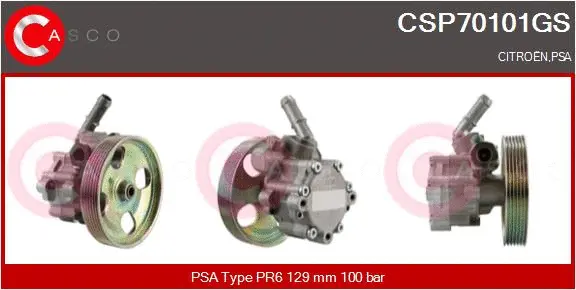 Hydraulic Pump, steering (CSP70101GS)