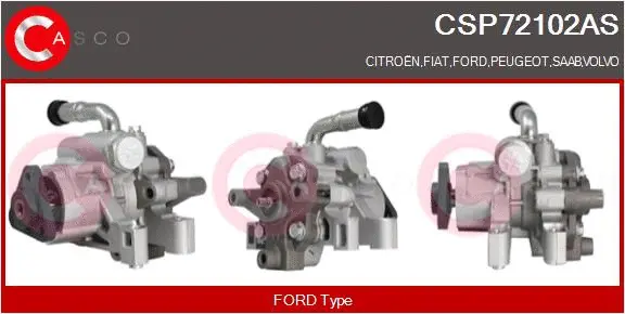 Hydraulic Pump, steering (CSP72102AS)