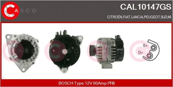 Alternator (CAL10147GS)