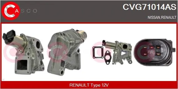 EGR Valve (CVG71014AS)