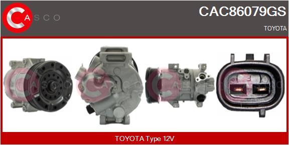 Compressor, air conditioning (CAC86079GS)