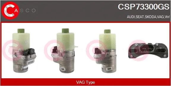 Hydraulic Pump, steering (CSP73300GS)