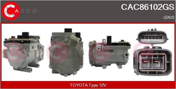 Compressor, air conditioning (CAC86102GS)