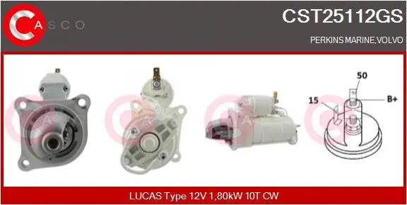 Starter (CST25112GS)