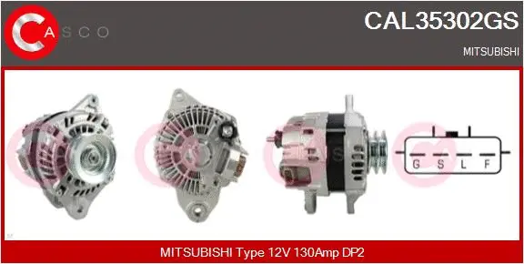 Alternator (CAL35302GS)