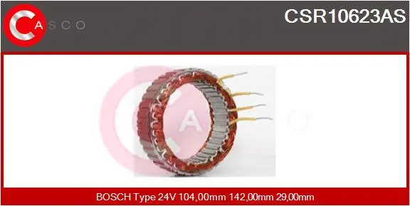 Stator, alternator (CSR10623AS)