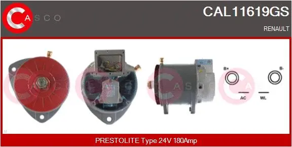 Alternator (CAL11619GS)