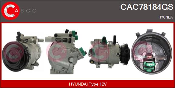 Compressor, air conditioning (CAC78184GS)