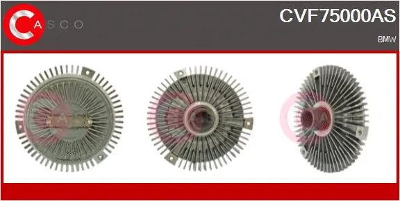 Clutch, radiator fan (CVF75000AS)