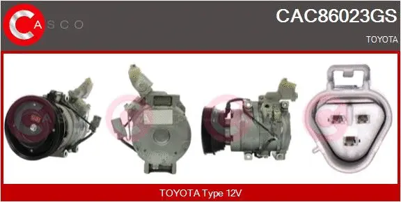 Compressor, air conditioning (CAC86023GS)
