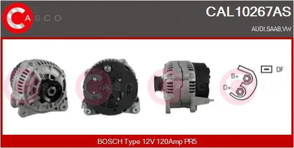 Alternator (CAL10267AS)
