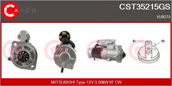 Starter (CST35215GS)