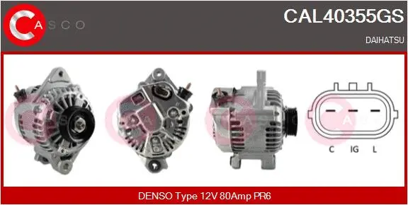 Alternator (CAL40355GS)