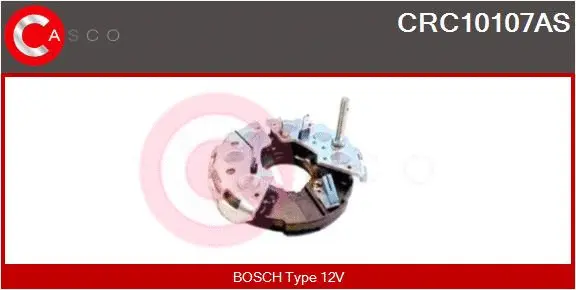 Rectifier, alternator (CRC10107AS)