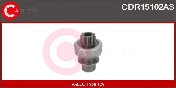 Pinion, starter (CDR15102AS)