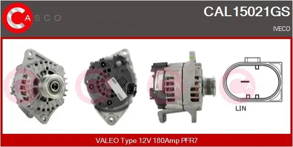 Alternator (CAL15021GS)