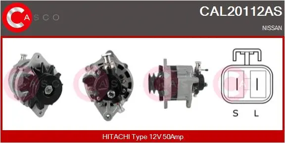 Alternator (CAL20112AS)