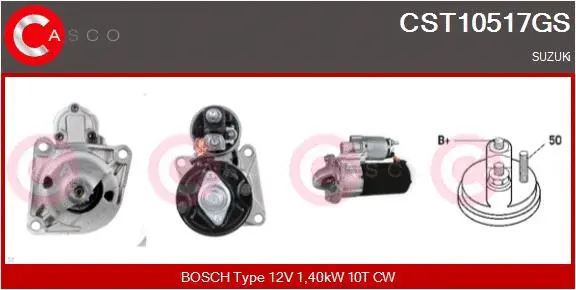 Starter (CST10517GS)