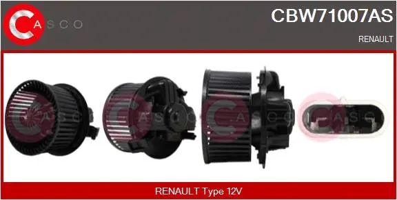 Interior Blower (CBW71007AS)