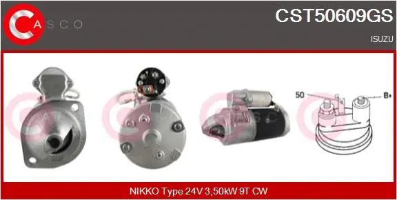 Starter (CST50609GS)