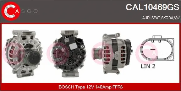 Alternator (CAL10469GS)