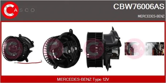 Interior Blower (CBW76006AS)