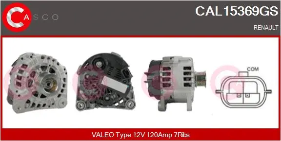 Alternator (CAL15369GS)