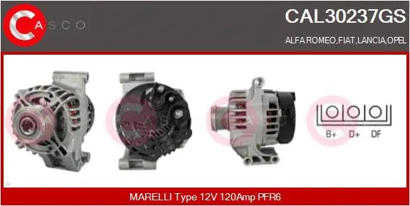 Alternator (CAL30237GS)