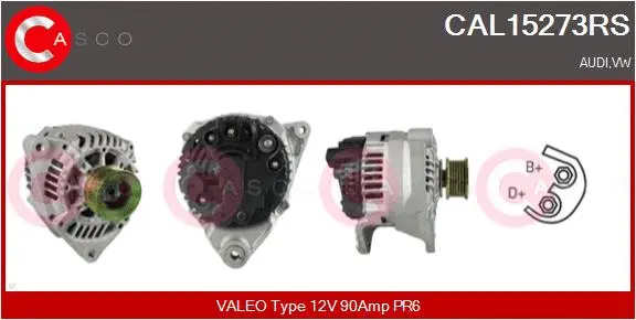 Alternator (CAL15273RS)