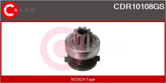 Pinion, starter (CDR10108GS)