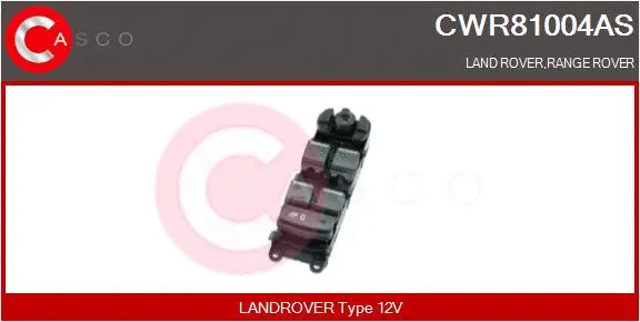 Switch, window regulator (CWR81004AS)