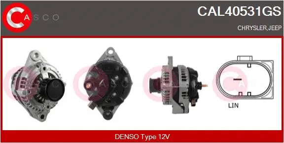 Alternator (CAL40531GS)