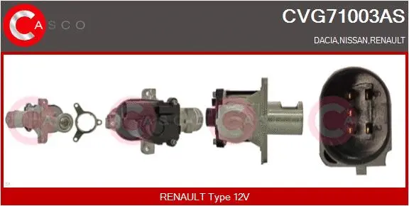 EGR Valve (CVG71003AS)