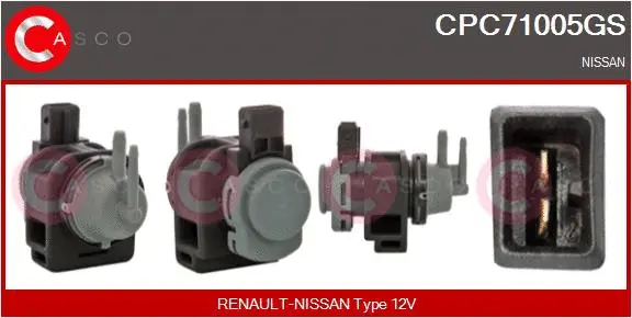 Pressure Converter, exhaust control (CPC71005GS)