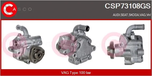 Hydraulic Pump, steering (CSP73108GS)