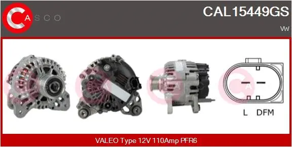 Alternator (CAL15449GS)