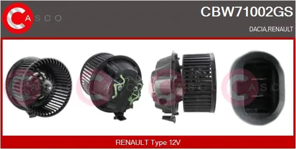 Interior Blower (CBW71002GS)
