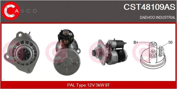 Starter (CST48109AS)