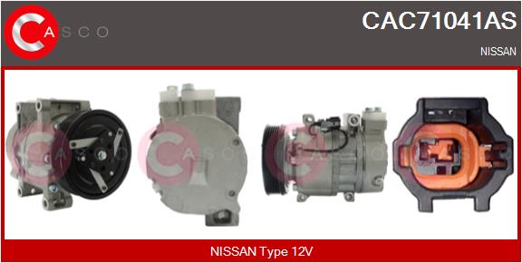 Compressor, air conditioning (CAC71041AS)