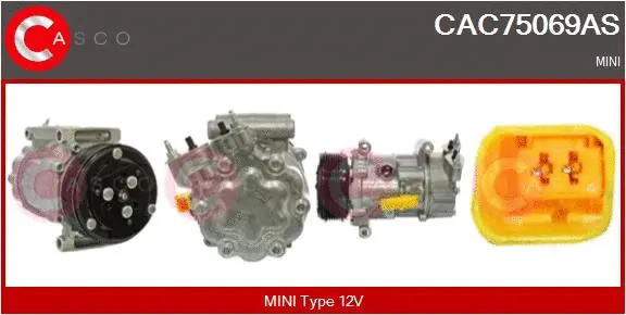 Compressor, air conditioning (CAC75069AS)