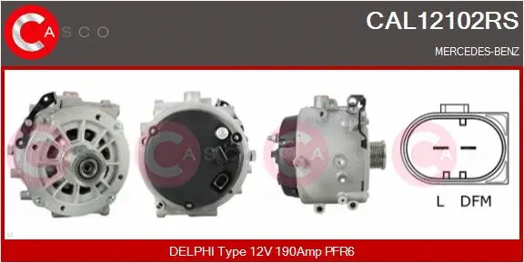 Alternator (CAL12102RS)