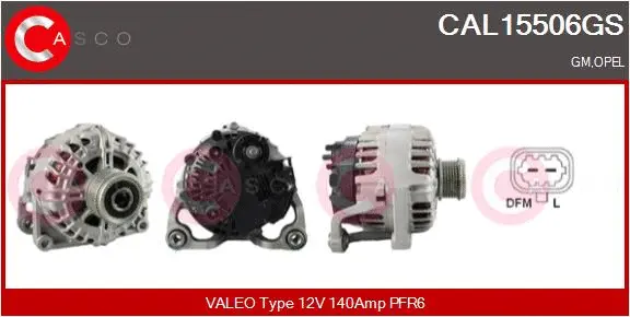 Alternator (CAL15506GS)