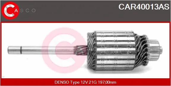 Armature, starter (CAR40013AS)