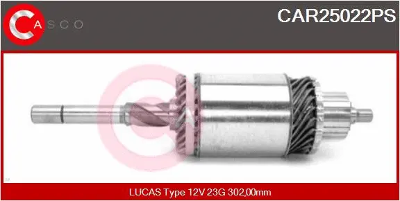 Armature, starter (CAR25022PS)