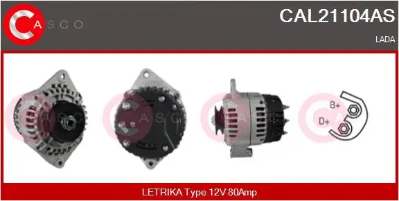 Alternator (CAL21104AS)