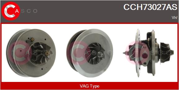 Core assembly, turbocharger (CCH73027AS)
