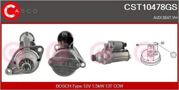Starter (CST10478GS)