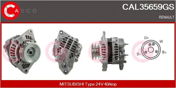 Alternator (CAL35659GS)