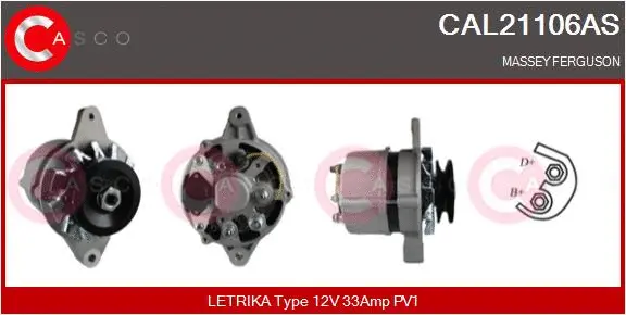 Alternator (CAL21106AS)